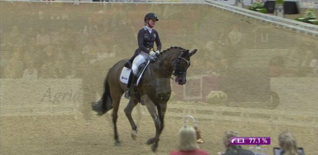 Femteplats på Gothenburg Horse Show